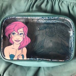 Little Mermaid X lounge fly makeup bag